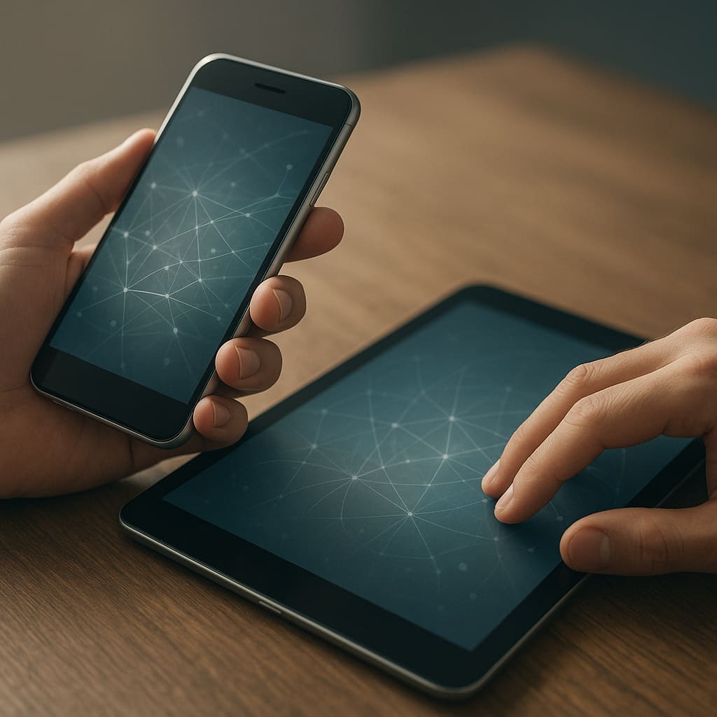 Dispositivos comparando planes